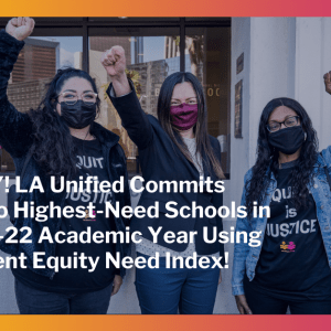 LA Unified Board Members Pass the “Equity is Justice Resolution 2021” with a 6-1 Vote